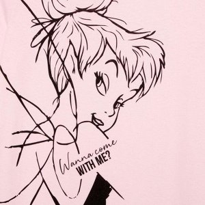 Футболка Tinker Bell Disney, розовая