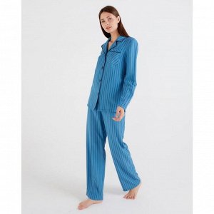 Пижама женская MINAKU: Light touch цвет синий