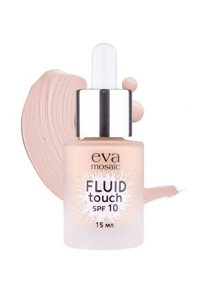 Eva Mosaic Тональный крем-флюид Fluid Touch, тон 03 светло-розовый