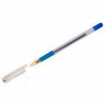 Ручка шариковая MunHwa &quot;MC Gold&quot; синяя, 0,5мм, грип, штрих-код
