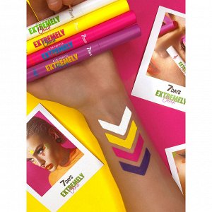 Vilenta 7 DAYS NEON Карандаш для век  EXTREMELY CHICK, тон 402 фиолетовый