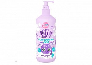 Vilenta 7DAYS  BATH BUBBLE PARTY Гель+шампунь+пена 3-в-1 ДЛЯ СЛАДКОГО СНА с Календулочкой и Лавандочкой, 400 мл NEW