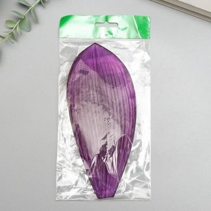 Молд пластик "Лист Орхидеи большой" 20,5х9 см МИКС