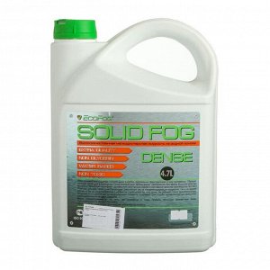 Жидкость для дым машин EcoFog Dense плотный долгий дым, 4,7 л