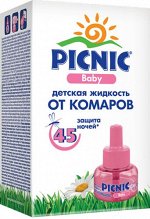 Picnic Baby Жидкость от комаров 45 ночей