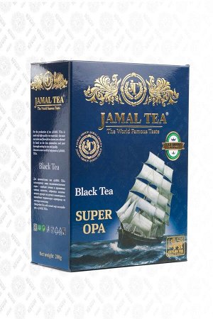 Чай Jamal Tea черный Super Opa 200 гр