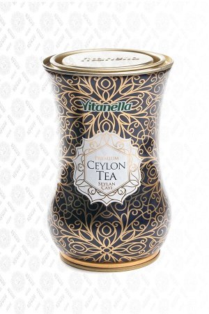 Чай черный "Vitanella" Ceylon tea 100 гр ж/б 1/6