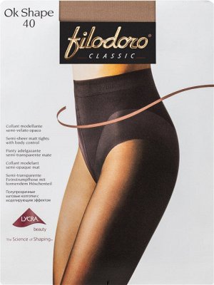Ok Shape 40 (Filodoro)/96/6 колготки с моделирующими трусиками