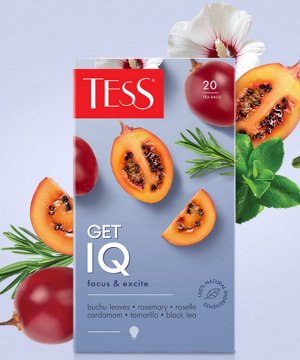 Чай Тесс Get IQ tea 20 пакетиков