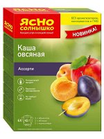 Каша овс ассор №5 абр,ябл,черносл 270 гр