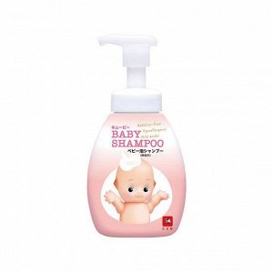 COW Детский шампунь-пенка для мытья волос с первых дней жизни ("Без слёз") "QP Baby Shampoo" 350 мл / 12