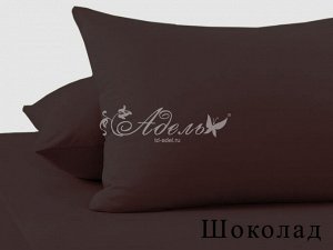 Наволочка трикотаж. 50*70(2шт)шоколад