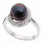 Кольцо из серебра с фианитом MR3069-BL