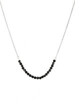 Колье из серебра с шпинелью Ср925Р-861003040Н19