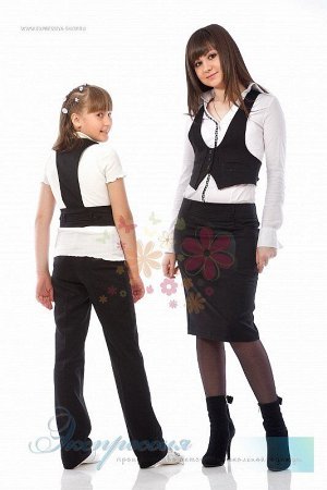 Школьный костюм двойка для девочки 200-12