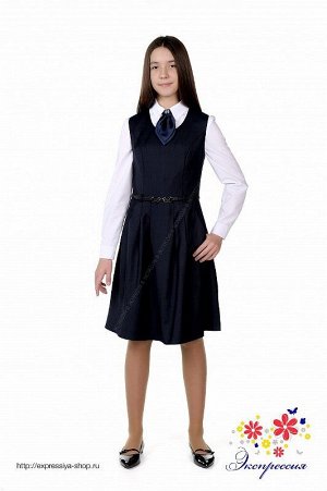 Школьное платье для девочки 298-19