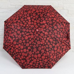 Зонт полуавтоматический «Одуванчики», 3 сложения, 8 спиц, R = 47 см, цвет МИКС