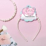 Ободок для волос жемчужный &quot;Goodgirl&quot;