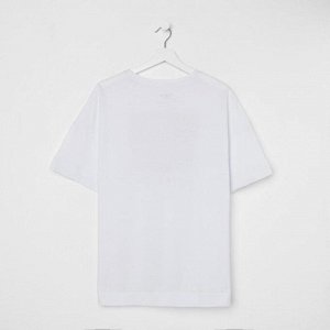 Футболка «Мари» Коты аристократы oversize, цвет белый