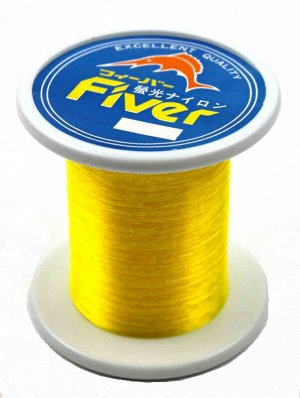 Леска Toray Fiver №2 (0.23мм, 500м, желтая)