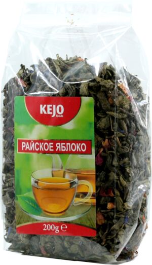 Чай KEJOfoods зеленый «Райское яблоко» 200 гр 1/12