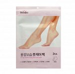 Мгновенно увлажняющая маска для ног с маслом Ши и прополисом &quot;Rorobee Foot Care&quot;, 2 шт.