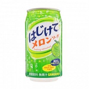 Сангария лимонад со вкусом дыни 350мл 1/24 (Япония)