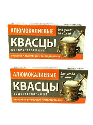 Квасцы алюмокалиевые водорастворимые, 100 г, "МедикоМед", пенал