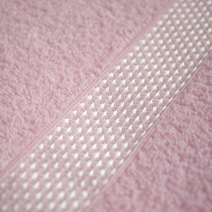 Набор из 2 полотенец Petek Crystal цвет: светло-розовый (30х50 см - 2 шт)