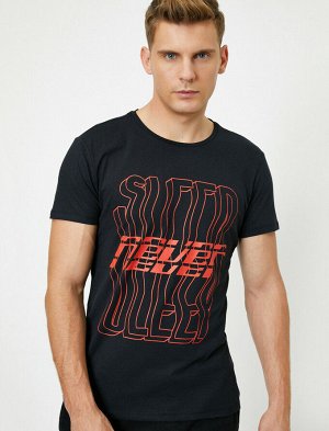 Футболка черная Never sleep