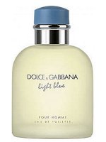 DOLCE &amp; GABBANA LIGHT BLUE men tester 125ml edt (н) туалетная вода мужская Тестер