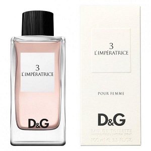 DOLCE  GABBANA 3 L`IMPERATRICE edt (w) 100 ml.