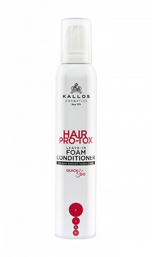 HAIR PRO-TOX Пенка - кондиционер восстанавливающая для поврежденных волос."Ботокс для волос" 200 ml