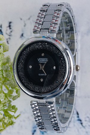 Часы Бренд: VIAMAX. Комплектация: часы. Диаметр циферблата, см: 3,5. Материал браслета: металл.