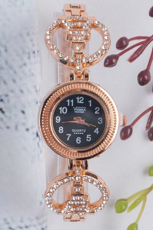 Часы Бренд: VIAMAX. Комплектация: часы. Диаметр циферблата, см: 2,3. Материал браслета: металл.