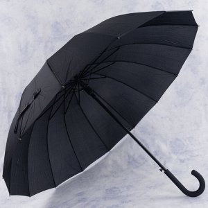 Зонт Модель: полуавтомат, трость. Цвет: чёрный. Комплектация: зонт, чехол. Состав: полиэстер-100%. Бренд: Yuzont. Диаметр купола, см: 115. Фактура: однотонная.