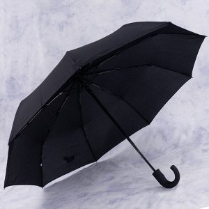 Зонт Модель: автомат. Цвет: чёрный. Комплектация: зонт, чехол. Состав: полиэстер-100%. Бренд: Elegant. Диаметр купола: 100. Фактура: однотонная.