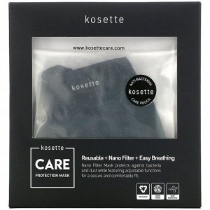 Kosette, защитная маска с нанофильтром, большой размер, 1 шт.