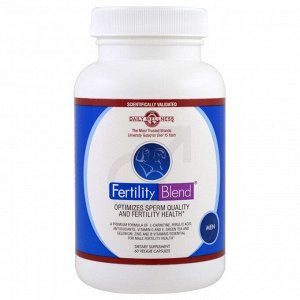 Daily Wellness Company, Ferility Blend, для мужчин, 60 растительных капсул