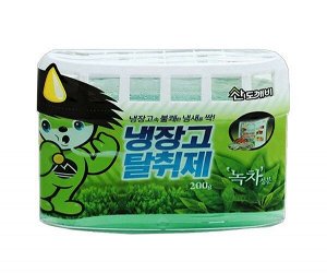 Ароматизатор-освежитель для холодильника «ODOR FRI» (зеленый чай) 200 г (для холодильников небольшого объёма)