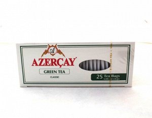 Чай «Азерчай» Зелёный 25 пакетиков 50г