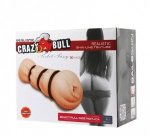 Мастурбатор CrazyBull (3D вагина)