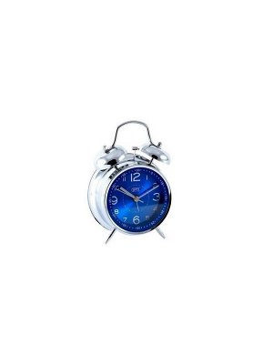 9414 GIPFEL Часы-будильник настольные/настенные, 23,5х30,5х8см. Материал: хромированный металл, пластик