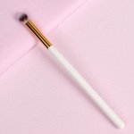 Кисть для макияжа, 18 см, цвет белый