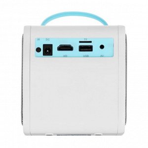 Проектор Zodikam Zkids LCD, 800Lm, 320x240, 800:1, ресурс лампы:30000 часов, HDMI, голубой