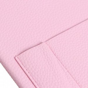 Дневник универсальный для 1-11 классов Light pink with pocket, твёрдая обложка из искусственной кожи, с поролоном, тиснение фольгой, ляссе, 48 листов