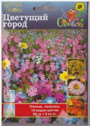 Газон Цветущий город цветущий (Код: 11519)