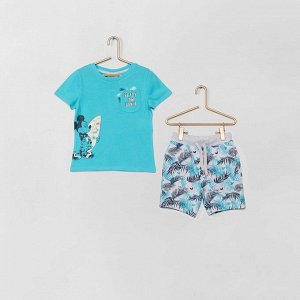 Шорты и футболка &#039;Микки Маус&#039; от &#039;Disney&#039; - голубой