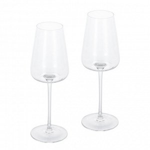 42217 GIPFEL Набор бокалов для белого вина BERGAMO 2шт., объем 350мл. Материал: хрустальное стекло