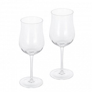 42219 GIPFEL Набор бокалов для белого вина TULIP 2шт., объем 350мл. Материал: хрустальное стекло
